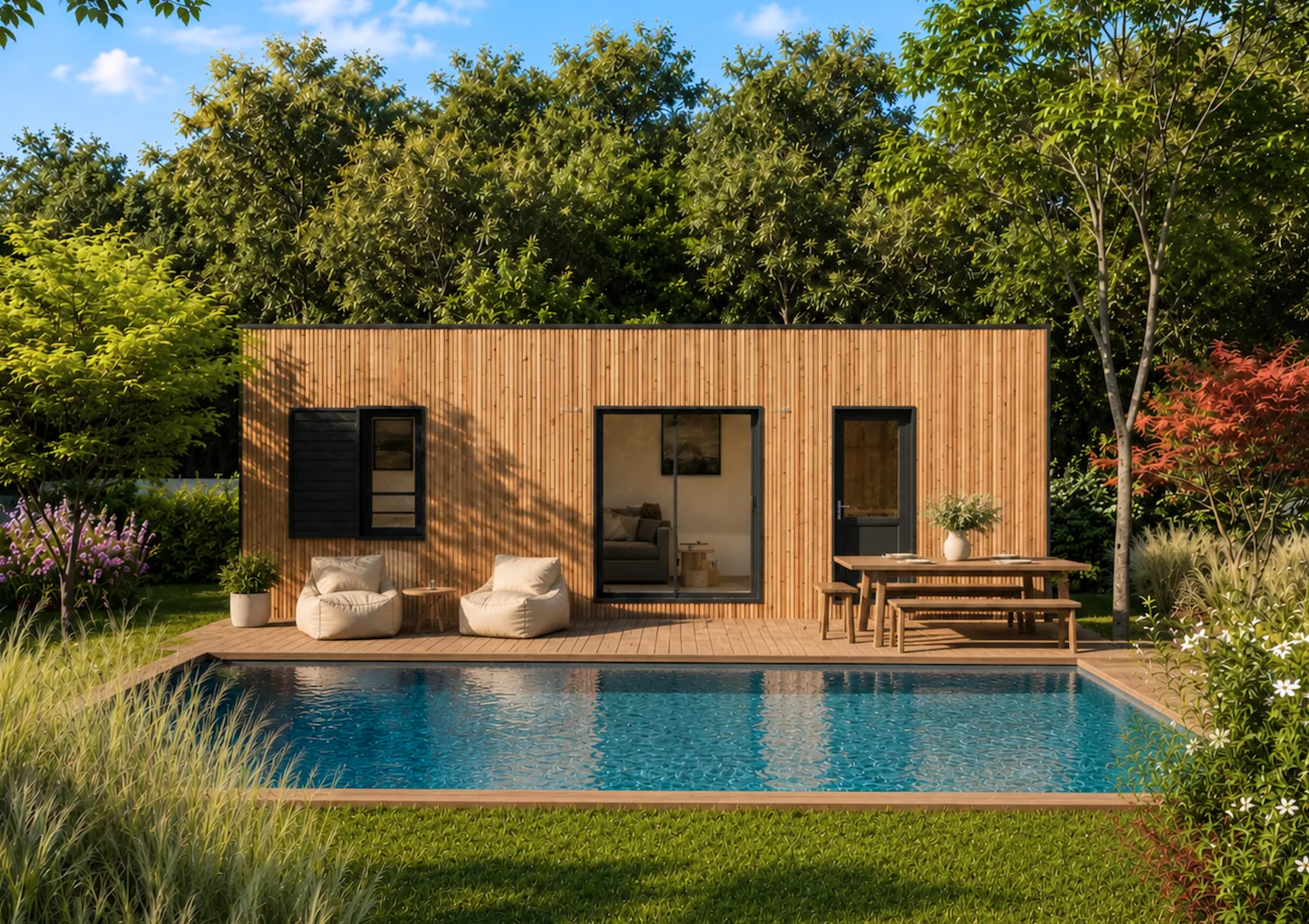 VOTRE POOLHOUSE OU ESPACE DE LOISIRS